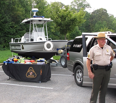 State Police boat